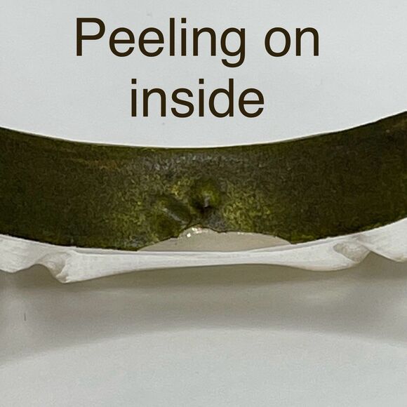 Alexis Bittar Clear‎ Cream Golden Frosted Lucite Bracelet Lot of 5 Quiet Luxury - Picture 5 of 16